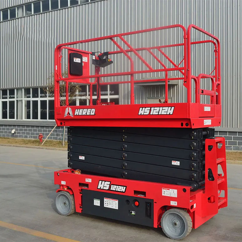 Thumbnail: Indoor Lifting Equipment Table Man Lift Aerial Work Platform Scissor Electro Hyd