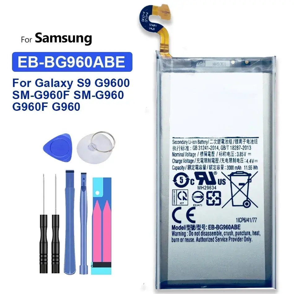 Thumbnail: For Samsung S5 S6 S7 Edge S8 S9 S10 S10E S20 Plus Battery For Galaxy S3 S4 mini 