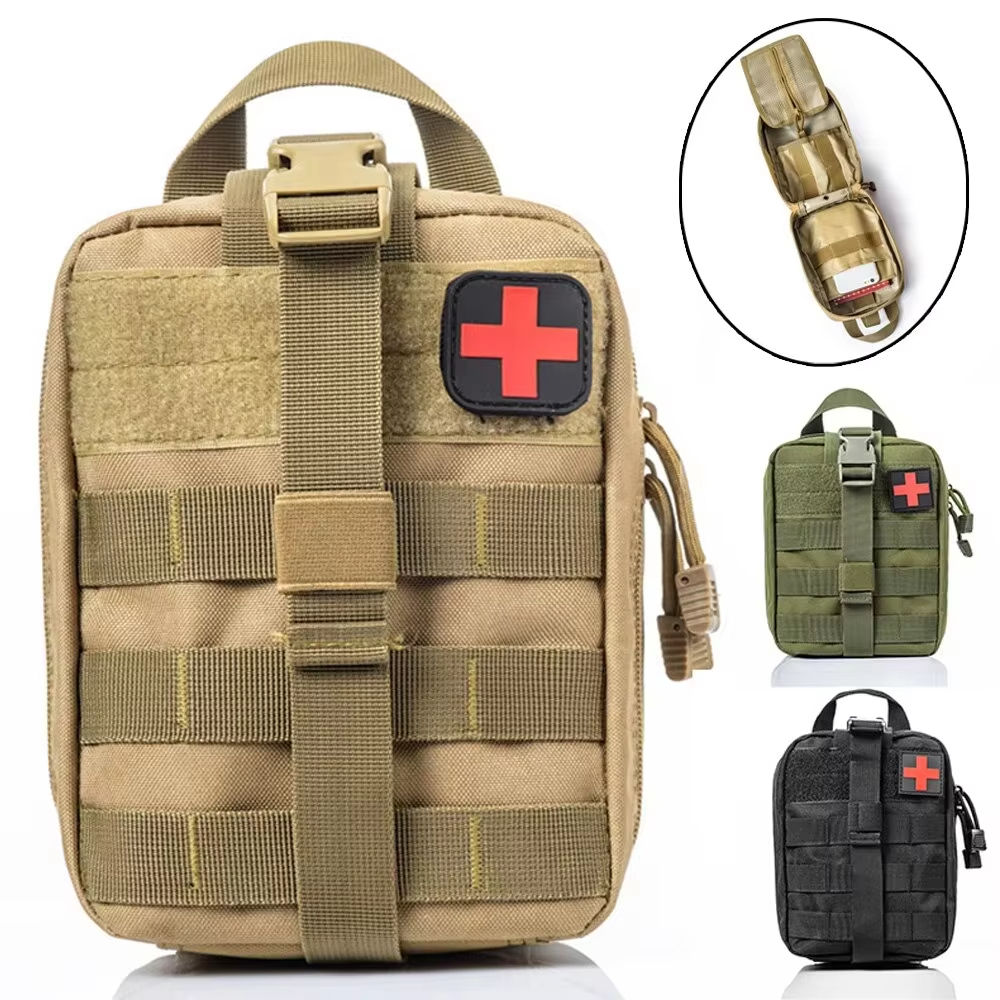 Tactical First Aid Kits Medical Bag Emergency Outdoor Hunting Car Camping Molle 