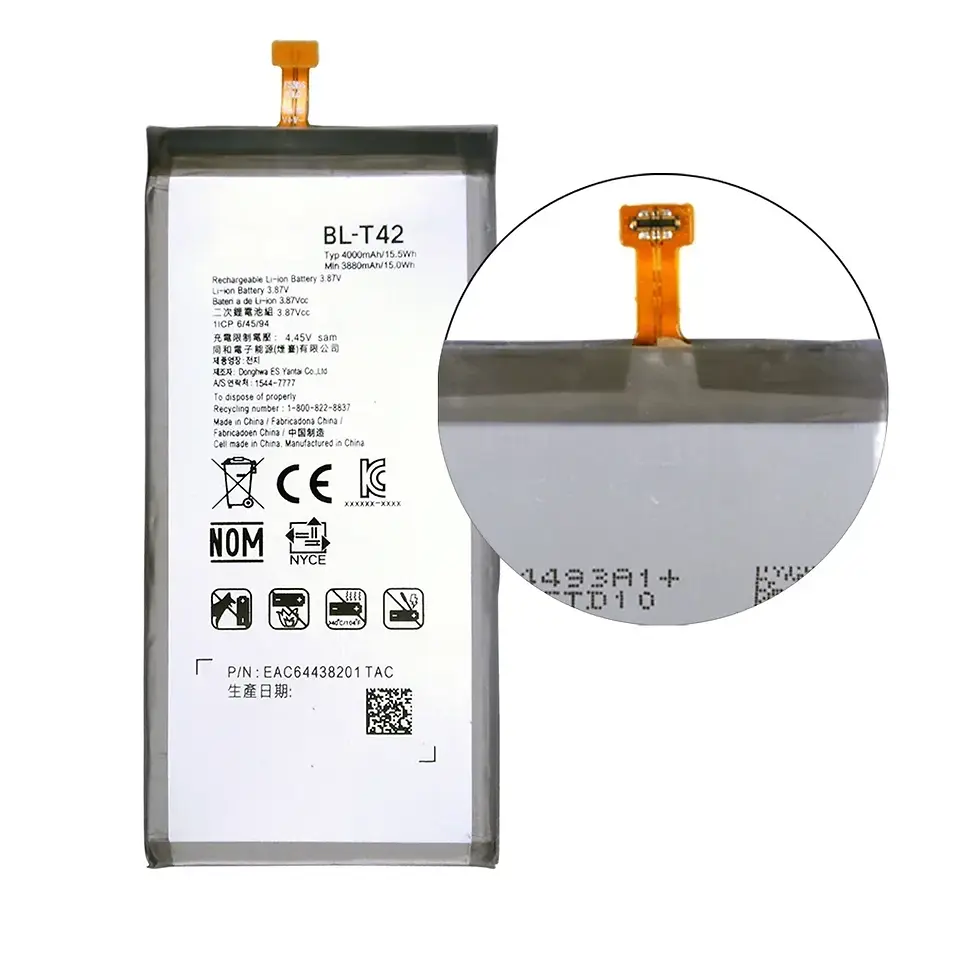 Thumbnail: Brand New Battery BL-T42  BL-T44 For LG V50 ThinQ 5G  LM-V500 V500N V500EM V500X