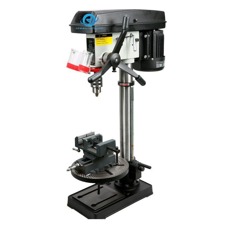 Thumbnail: 550W mini manual machinery tapping borehole drilling driller bench drill machine
