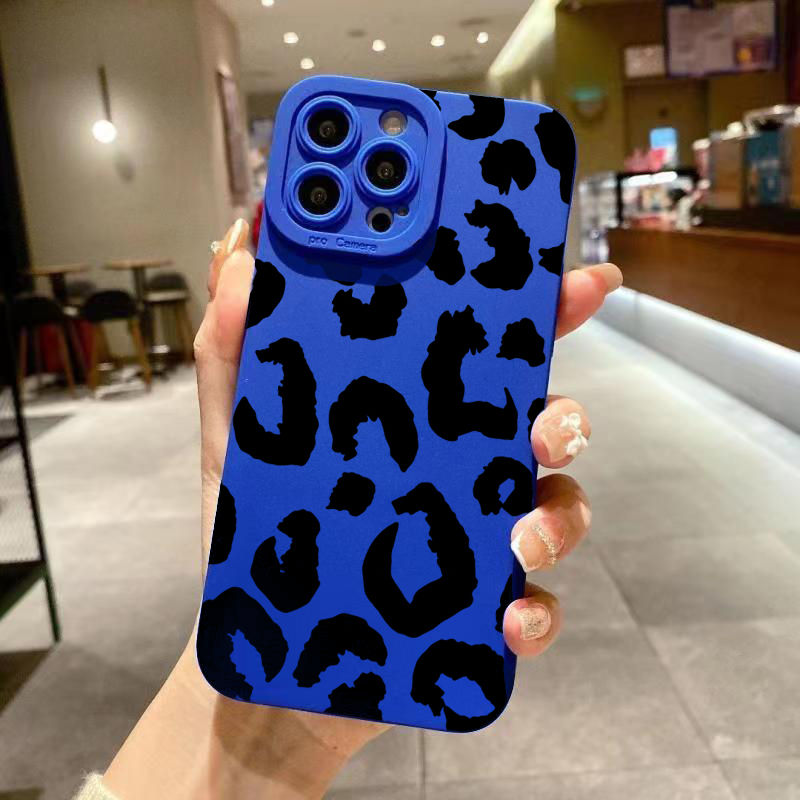 Thumbnail: Leopard Design Camera Lens Protective Phone Case for iPhone 16 Cases iPhone 15 1