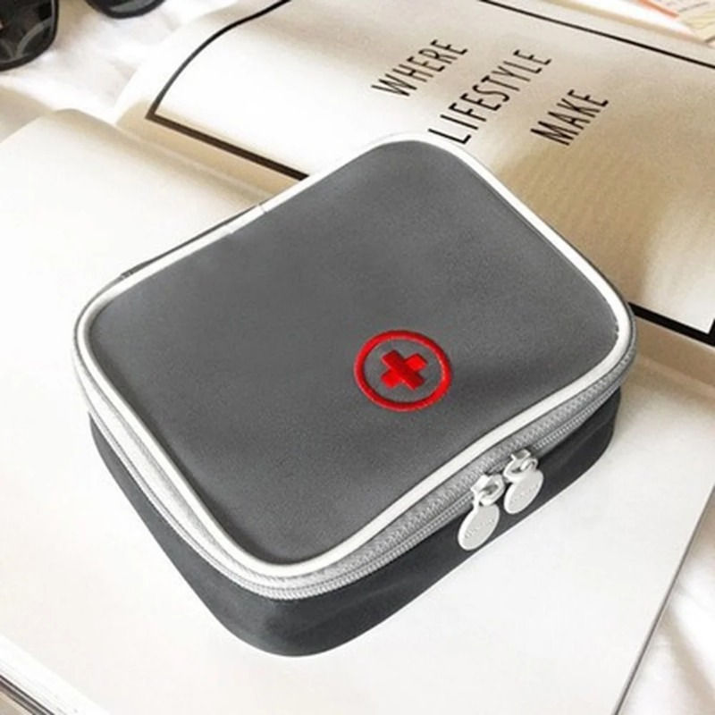 Thumbnail: Empty Large First Aid Kits Portable Outdoor Survival Disaster Earthquake Emergen