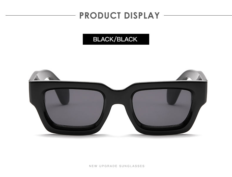 Thumbnail: New Fashion Sunglasses Retro Square Thickened Small Frame Fashion Sun Glasses Ve