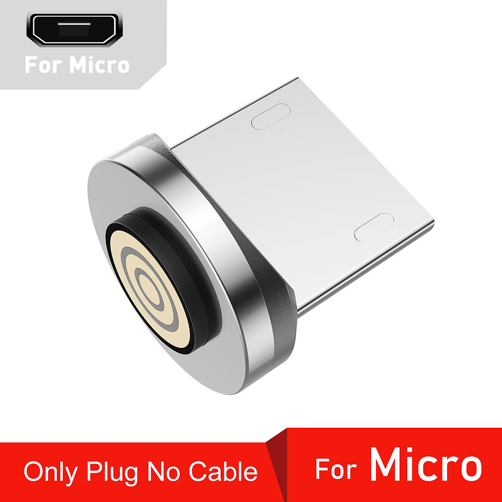 Thumbnail: USLION 540 Rotate 5A Magnetic Cable Fast Charging Type C Mirco USB Data Cord