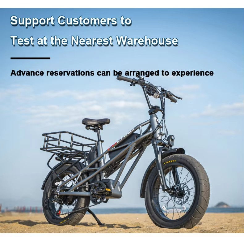 Thumbnail: Ebike 1000W Motor 48V 20.8AH Lithium Battery Adult Electric Bike 20 inch Thin ti