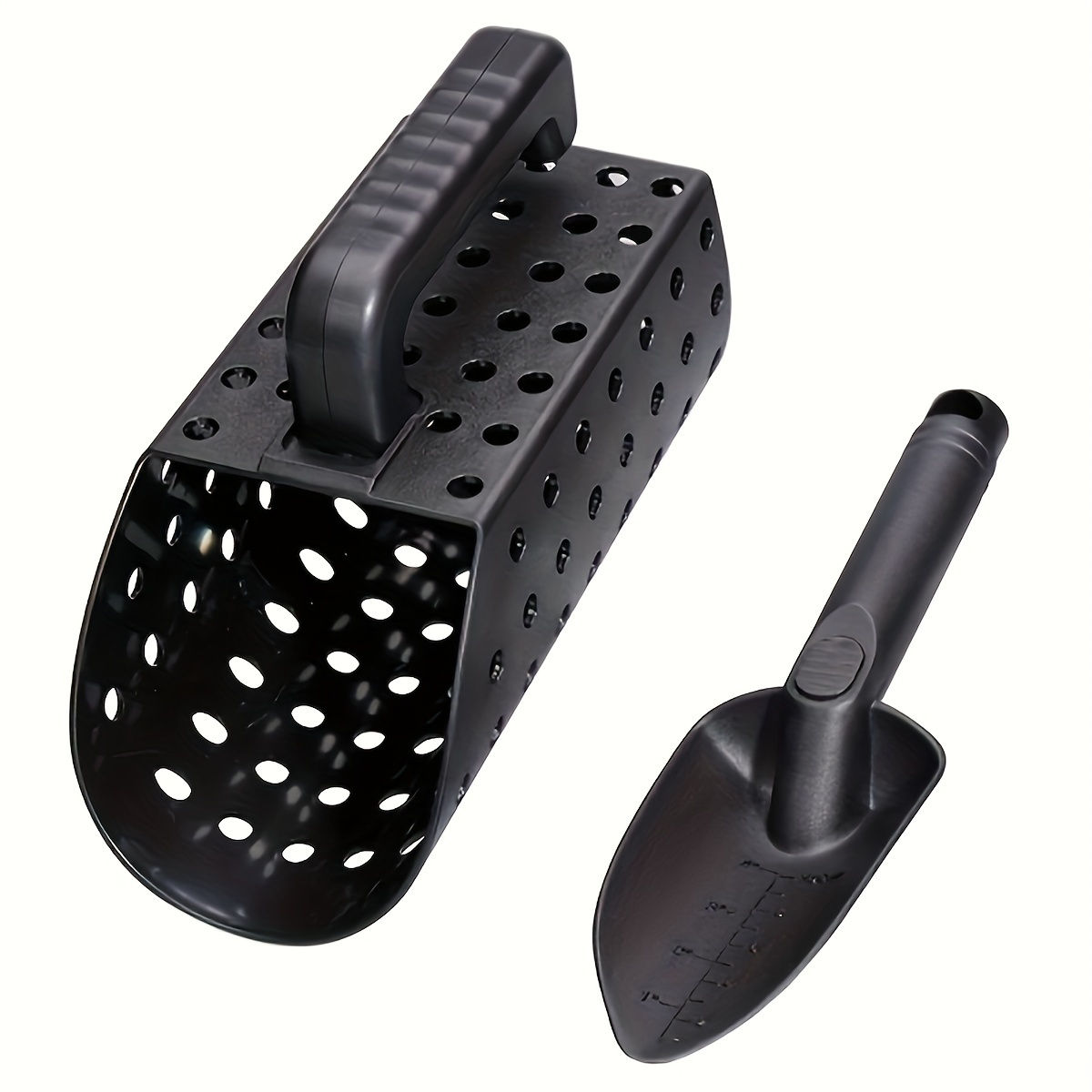 ABS Plastic Metal Detector Sand Scoop Shovel Set Beach Gold Digging Filter Tool 