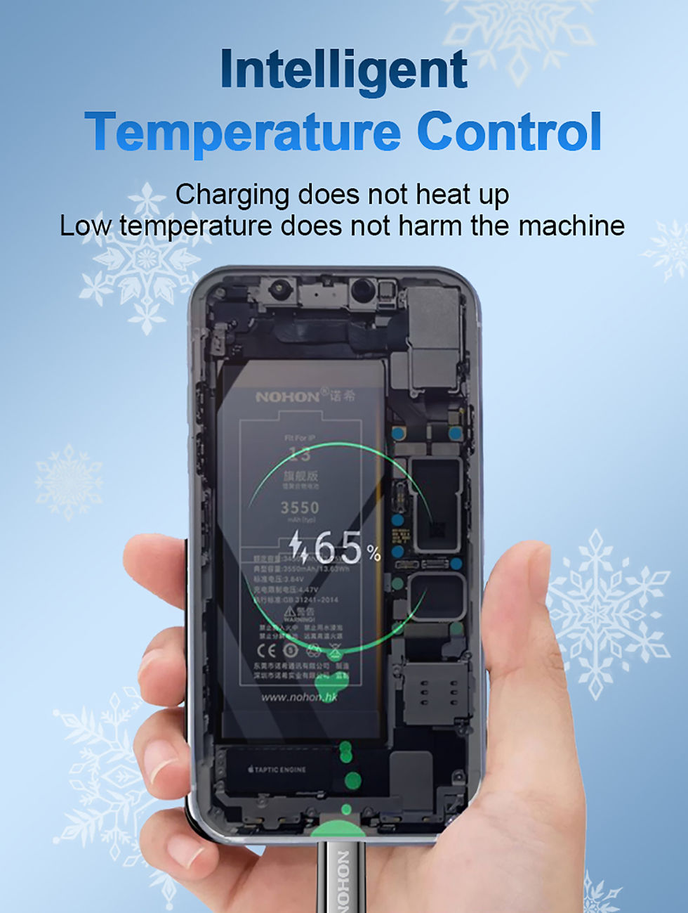 Thumbnail: High Capacity Battery For iPhone 5S SE 6 6S 7 8 SE2 Plus X XR XS 11 12 13 14 Pro