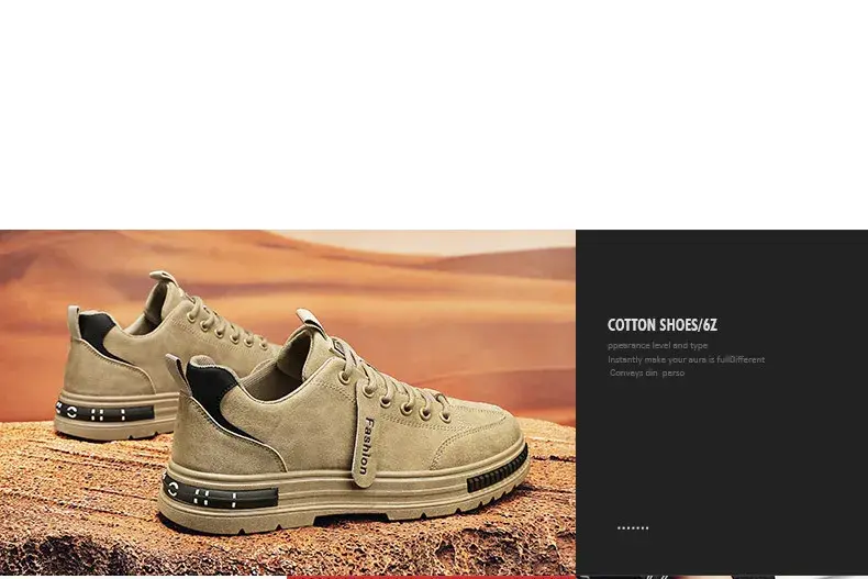 Thumbnail: Men Fashion Sneakers Casual Autumn Vulcanized Shoes Male Walking Sport Shoes Out