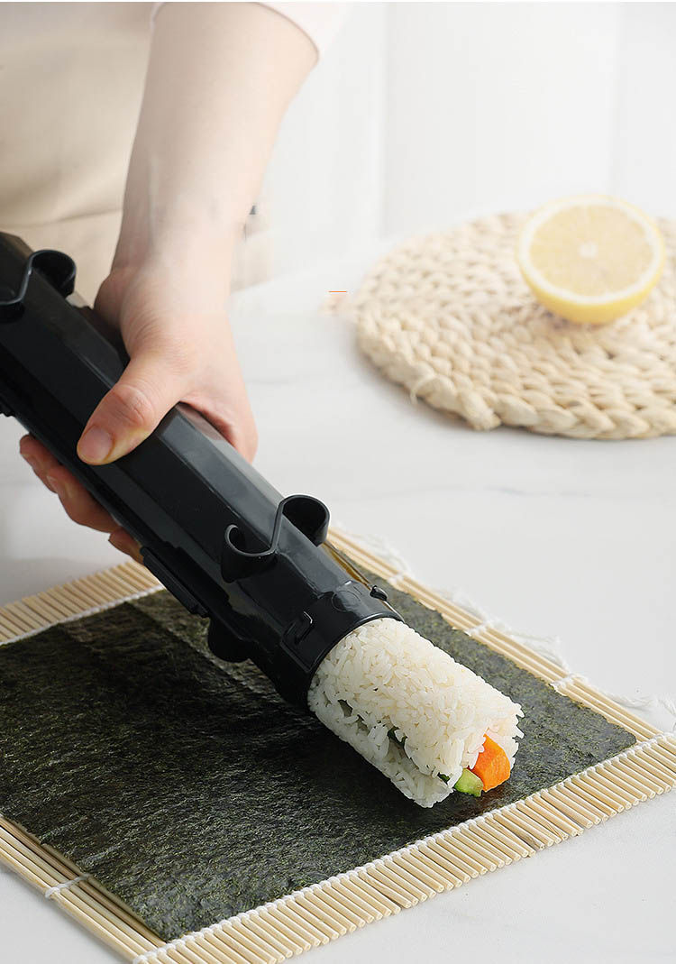 Thumbnail: Sushi Tools Quick Make Japanese Roller Rice Vegetable Meat Roll Sushi DIY Sushi 
