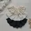 Thumbnail: Baby Bib Lace Baby Accessories Korean Kids Lace Collar Cute Hollow 