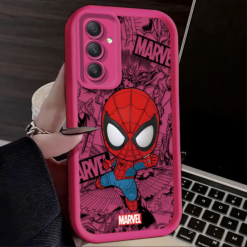 Thumbnail: Marvel Groot SpiderMan Phone Case for Samsung Galaxy S24 S23 S22 S21 Ultra Plus 