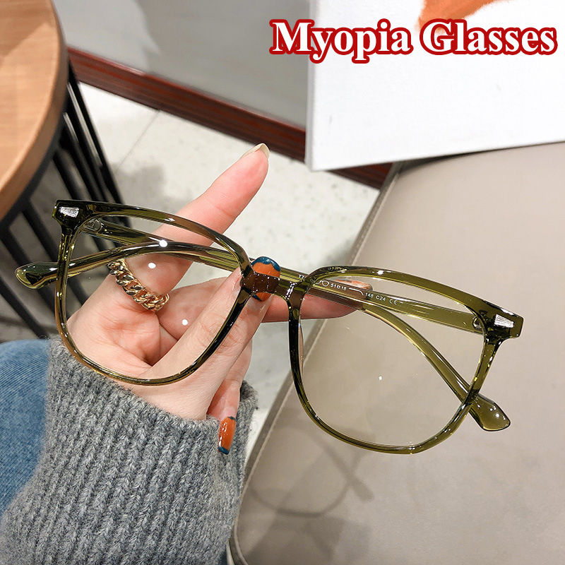 Thumbnail: New Reading Glasses Unisex Women Finished Myopia Glasses Short-sighted Eyewear L