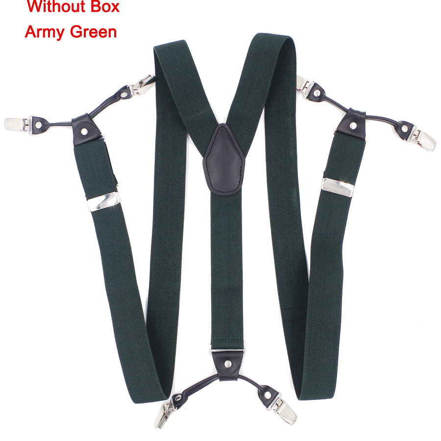 Thumbnail: Adult Suspenders Man's Braces Vintage Casual Suspensorio Tirantes Trousers Strap