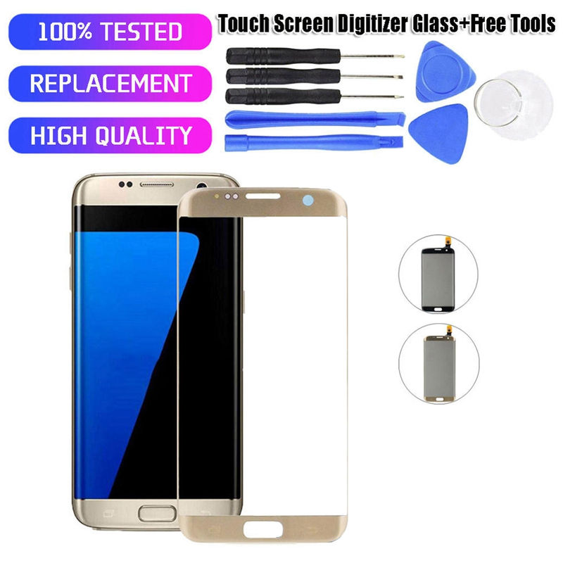 Thumbnail: For Samsung Galaxy S7 Edge G935 Contact Screen Digitizer Glass With Tools