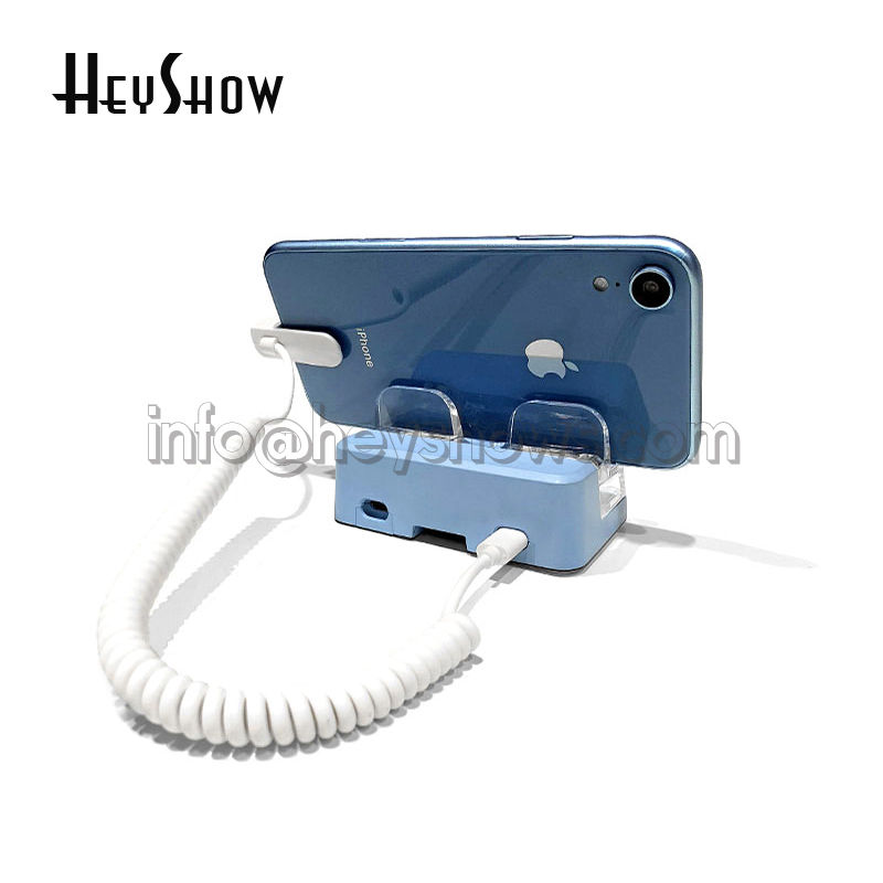 Thumbnail: Mobile Phone Security Stand Acrylic Cellphone Anti Theft Holder Smartphone Displ