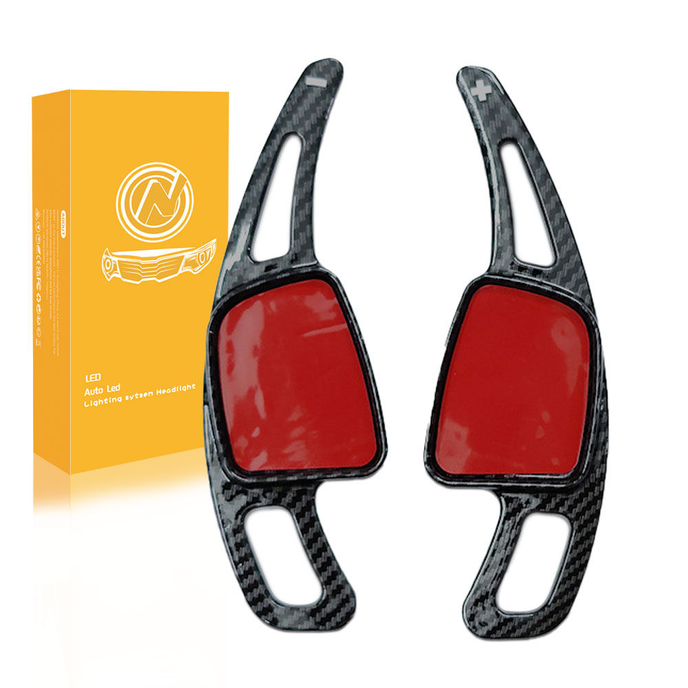 For Audi A3 S3 A5 A4L A8 TT S5 Q2 Q5 Q7 SQ5 Paddle Shifter Carbon Fiber Car Stee