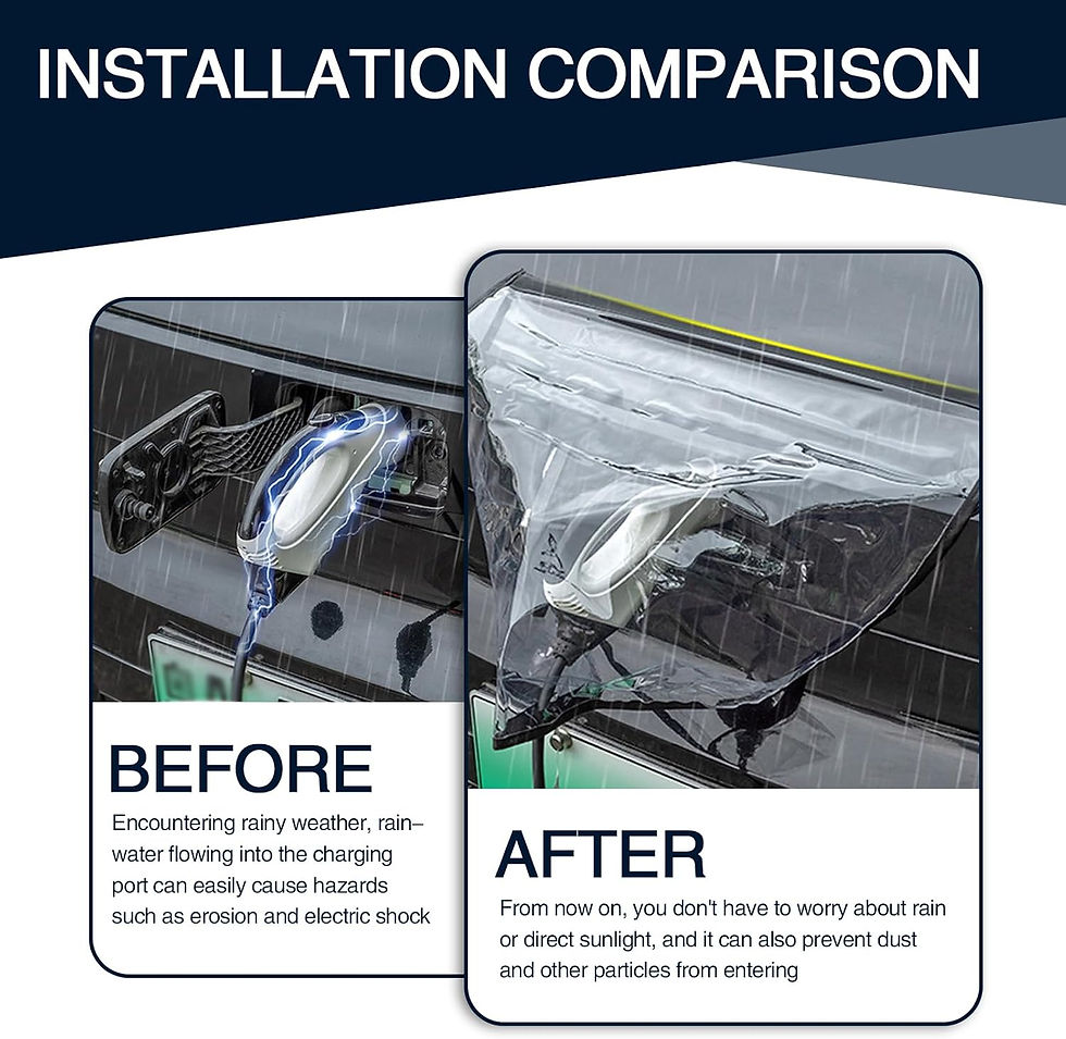 Thumbnail: Universal New Energy Vehicle Charging Port Rain Cover Outdoor Dust Protection Co