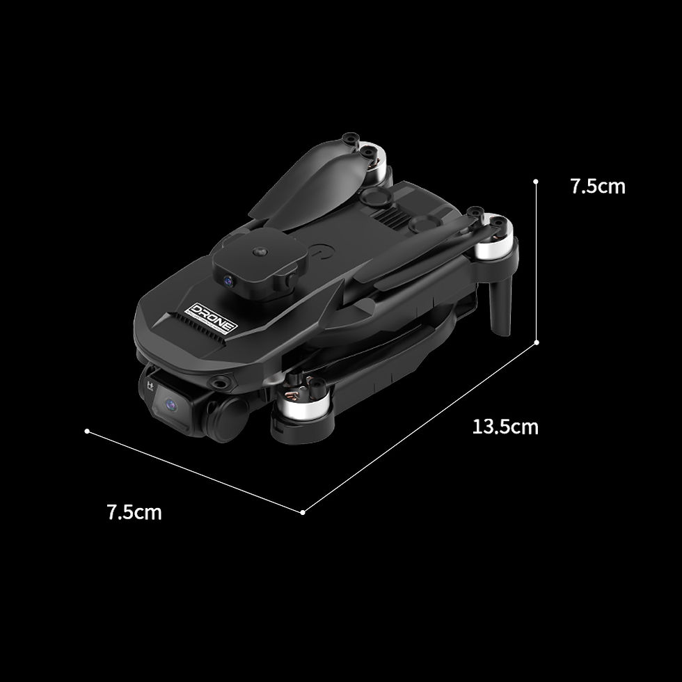 Thumbnail: ZAYA F196 RC Quadcopter Mini Drone with 4K Camera Brushless Motor Obstacle Avoid