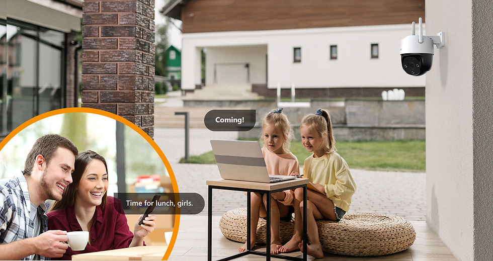 Thumbnail: IMOU 2PCS Cruiser SE+ 5MP Set Wi-Fi Camera Smart Color Night Vision IP66 