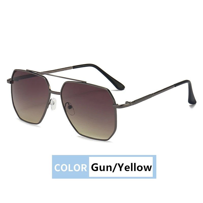 Thumbnail: Fashion Men Sunglasses Pilot Classic Driving Sun Glasses Metal Frame Mirror Leis