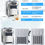 Thumbnail: 110/220V Commercial Automatic Three Flavors Soft Serve Ice Cream Machine Maker F