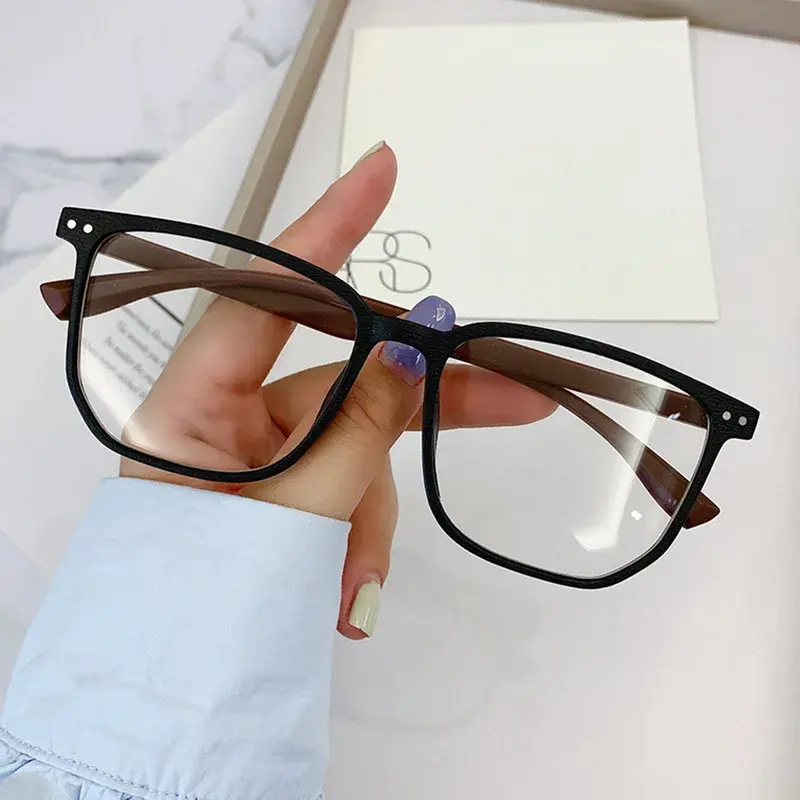 Thumbnail: Fashion Photochromic Glasses Anti Blue Glasses Eye Protection Computer Glasses G