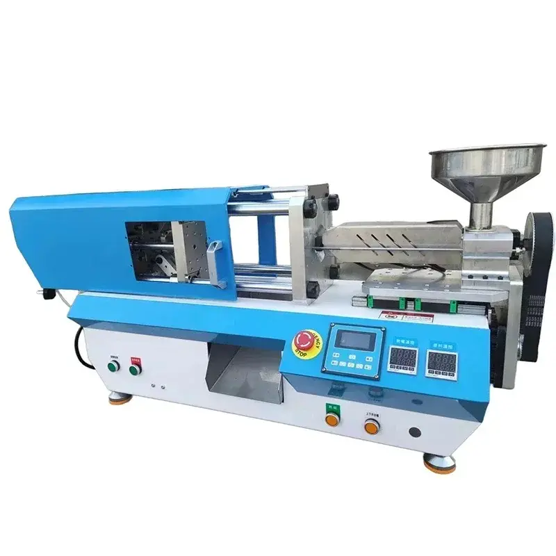 Thumbnail: 220V/110V 25g Pneumatic Horizontal Injection Molding Machine 5T Injection Moldin