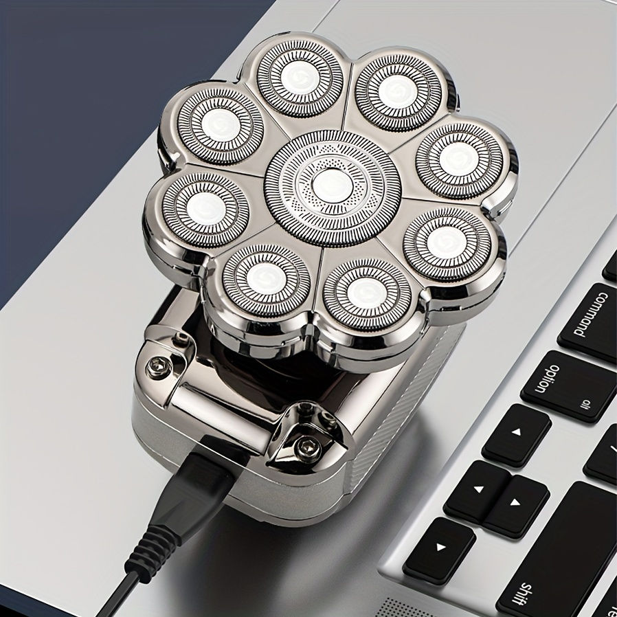 Thumbnail: 5-in-1 Multi-Functional Electric Shaver for Men - Advanced Grooming Kit with Det