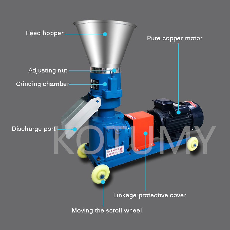 Thumbnail: Pellet Machine Pellet Mill Multi-function Feed Food Pellet Making Machine Animal
