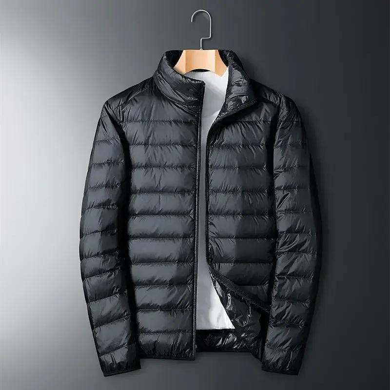 Thumbnail: Ultra Light White Duck Down Jacket Men Waterproof Casual Portable Outdoor Lightw