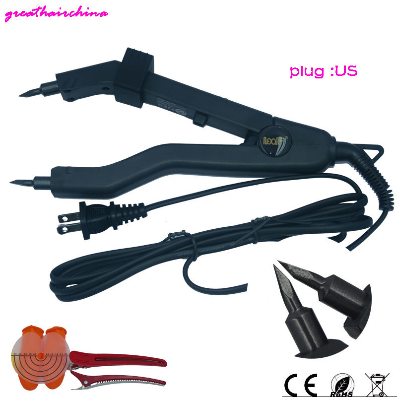 Latest Version Sharp Tip Joint JR-609 Professional Heat Iron Hair Connector