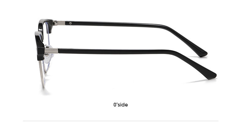 Thumbnail: XJiea 2024 Photochromic Anti-blue Light Glasses Men Fashion Rectangle Semi Rimle