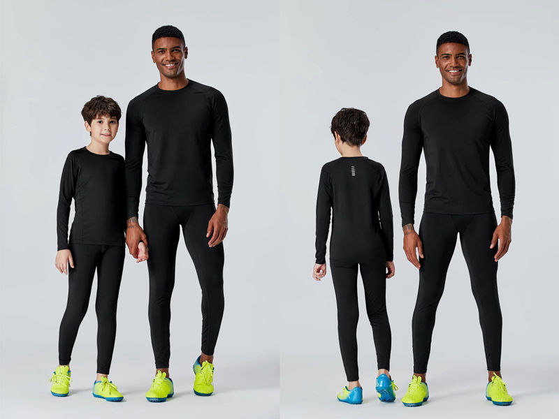 Thumbnail: Winter Thermal Underwear Men Long Johns Sets
