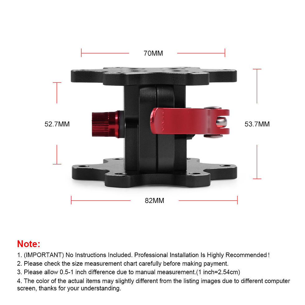 Thumbnail: For Q1r Aluminum Alloy 70MM Steering Wheel Quick Release For SIMAGIC For Thrustm