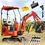 Thumbnail: Fast Delivery Mini Excavators 1 Ton 2 Ton Excavators Euro 5/EPA Customizable Hom
