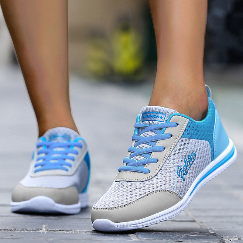Thumbnail: Breathable 2024 New Sneakers For Women Fashion Solid Color Soft Women Sneakers M