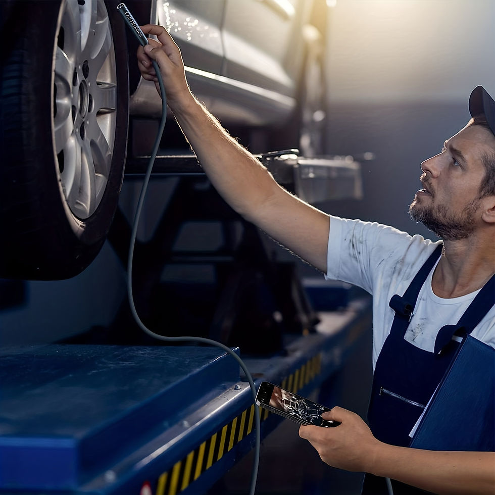 Thumbnail: Sewer Industrial Endoscope Flexible Snake Mini Camera Automotive Borescope Pipin