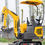 Thumbnail: Mini Excavators 2 Ton EPA Kubota Engine mini Digger Farm Small Excavator 1 Ton 3