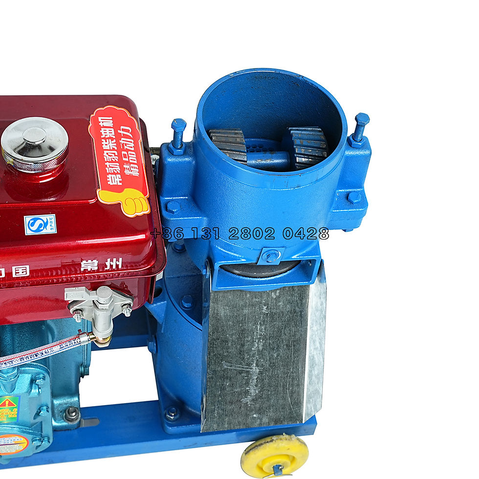 Thumbnail: 100-150kg diesel feed pellet machine small household breeding equipment large po