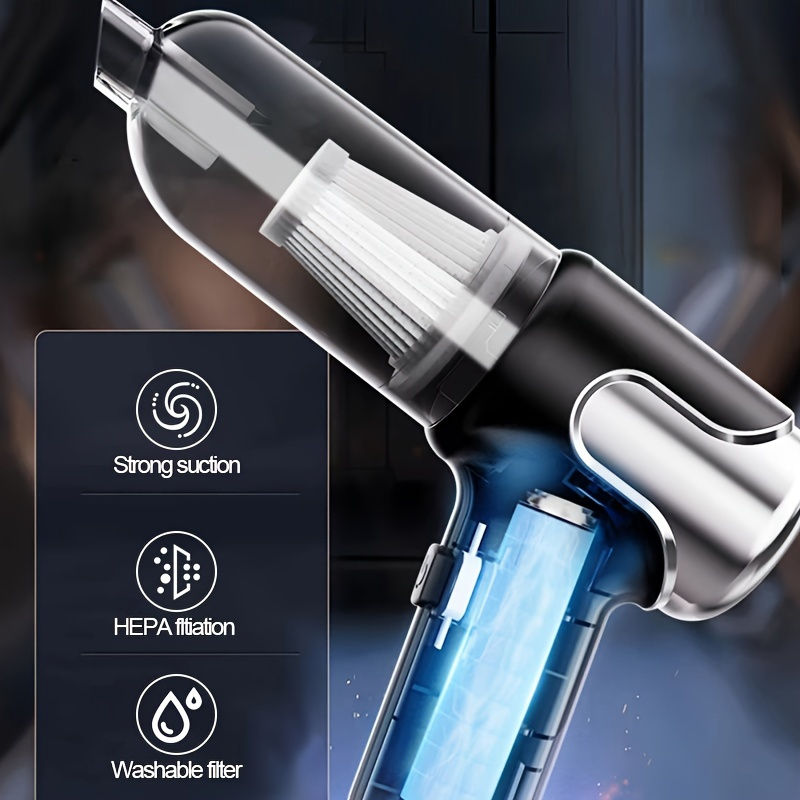 Thumbnail: High Power 3-in-1 Strong Suction Cordless Vacuum Cleaner, Can Suck, Pump And Blo