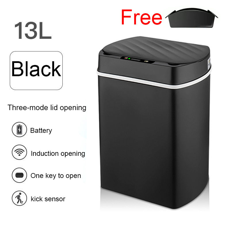 Thumbnail: Smart trash can for kitchen House Smart home Dustbin Wastebasket Bathroom automa