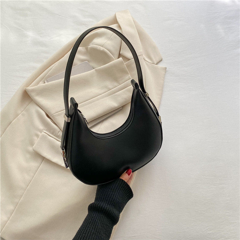 Thumbnail: Underarm Tote Bags for Women Luxury Half Moon Hobo Bag Lady Brand Shoulder Bags 