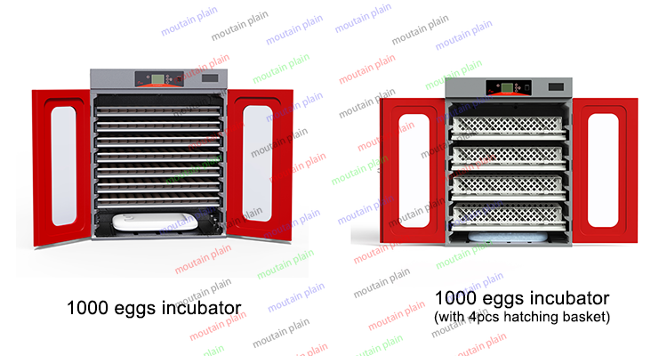 Thumbnail: Full Automatic 400/1000 Large Chicken Incubator Hatching Eggs Solar Energy Egg M