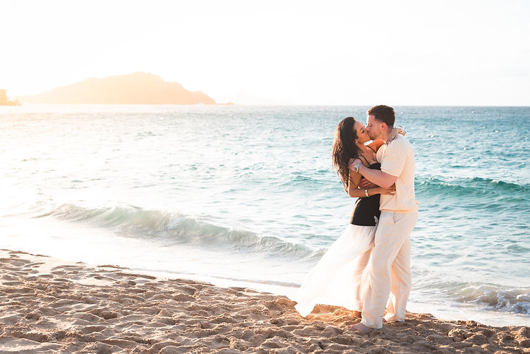 Proposal Photoshoot couple st barth st barthelemy