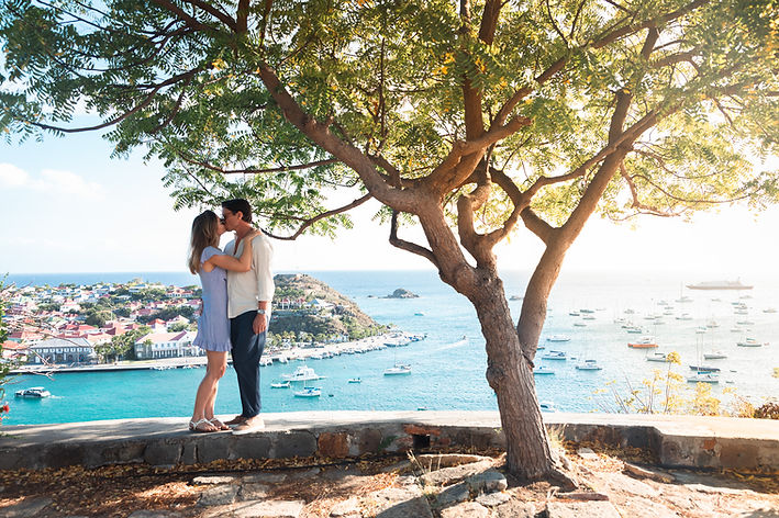 Couple photoshoot st barth gustavia