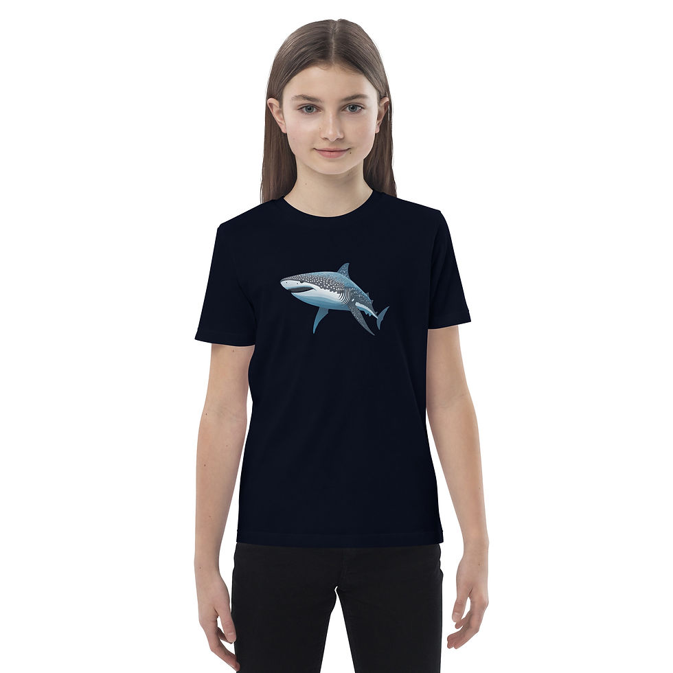 Thumbnail: Whale Shark Organic cotton kids t-shirt