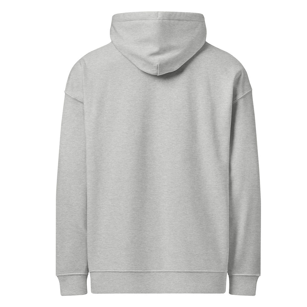 Thumbnail: Bison Unisex organic relaxed hoodie