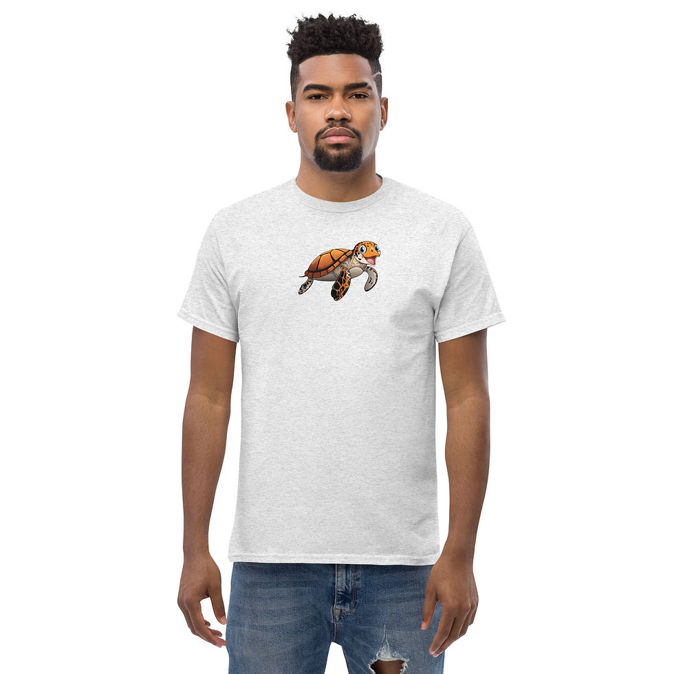 Thumbnail: Hawksbill Turtle Unisex Classic Tee