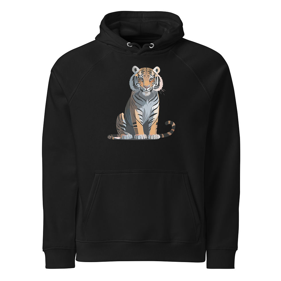 Thumbnail: Amur Tiger Eco-Friendly Premium Adult Hoodie